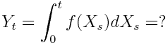 Stochastic Integral Equation